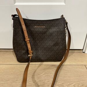 Michael Kors Dark Brown Crossbody Bag